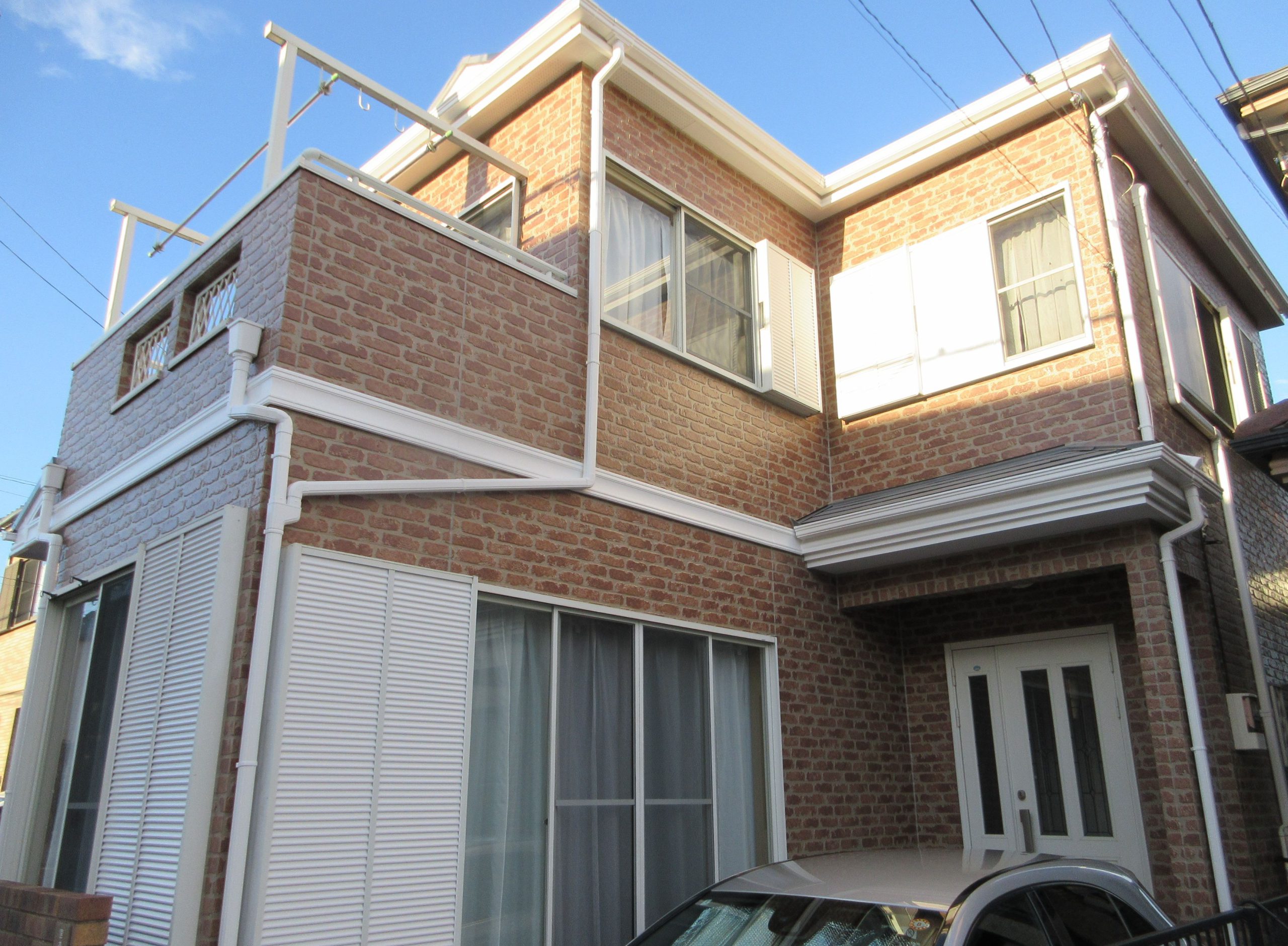 クリアカラーできれいに！フッ素と遮熱で大切なお家を守ります！