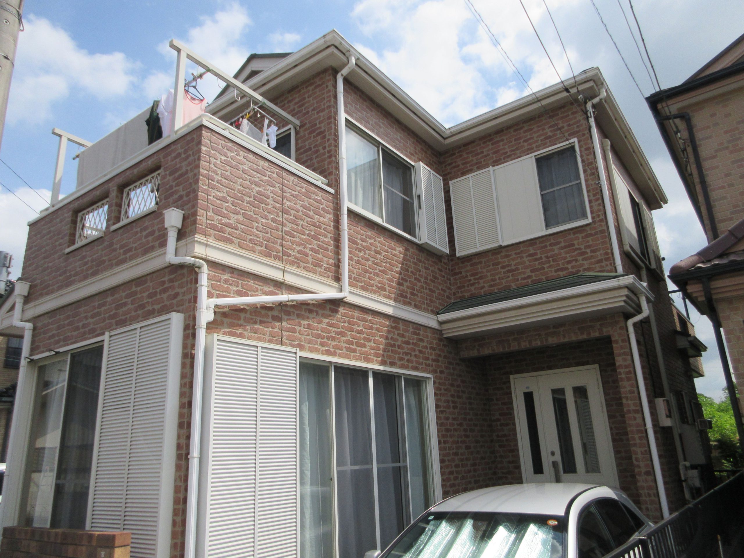 クリアカラーできれいに！フッ素と遮熱で大切なお家を守ります！